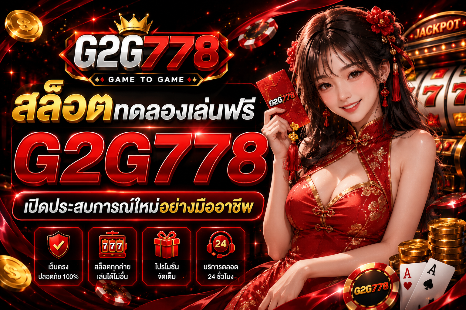 G2G778 เว็บสล็อตครบวงจร ประสบการณ์ใหม่ของการเล่นออนไลน์ในยุคดิจิทัล